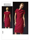 V1362 Vogue 1362 Sewing Pattern Misses' Bellville Sassoon Dress OOP Size 14-22