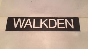 Manchester Bus Destination Blind 11/1985-2 30"- ## Walkden - Picture 1 of 1