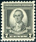 US 1932 George Washington 7c Stamp 712, Mint MNH NH - JP3 -2