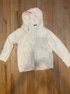 Izod Yellow/Beige Golf Rain Jacket Medium - Picture 1 of 2