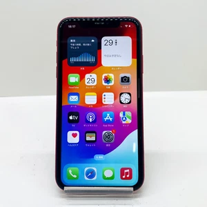 iPhone11 64 GB RED Unlocked SIM free Battery 100% Apple Confirmed Operation 303 - Afbeelding 1 van 7