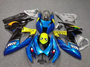 Kit de carenado azul tiburón para Suzuki GSXR600 / GSXR750 2006 2007 carrocería de inyección - Imagen 1 de 14