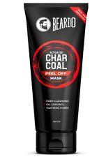 Beardo Activated Charcoal Peel Off Mask for Men - 100 ml