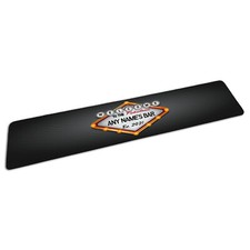 Personalised Welcome To The Fabulous Any Names Rubber Bar Runner/Bar Mat - Small