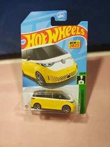 2023 Hot Wheels Volkswagen ID. Buzz HW Green Speed #10/10 Diecast 1:64 Scale New - Picture 1 of 2