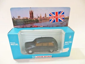 LONE STAR 1247 'AUSTIN FX4 LONDON BLACK TAXI CAB'. SUPERB/BOXED. 1:43 / 1:50? - Picture 1 of 7