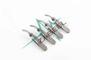 Juegos de 4 instrumentos quirúrgicos con abrazadera vascular Debakey Bulldog curvos por - Imagen 1 de 6