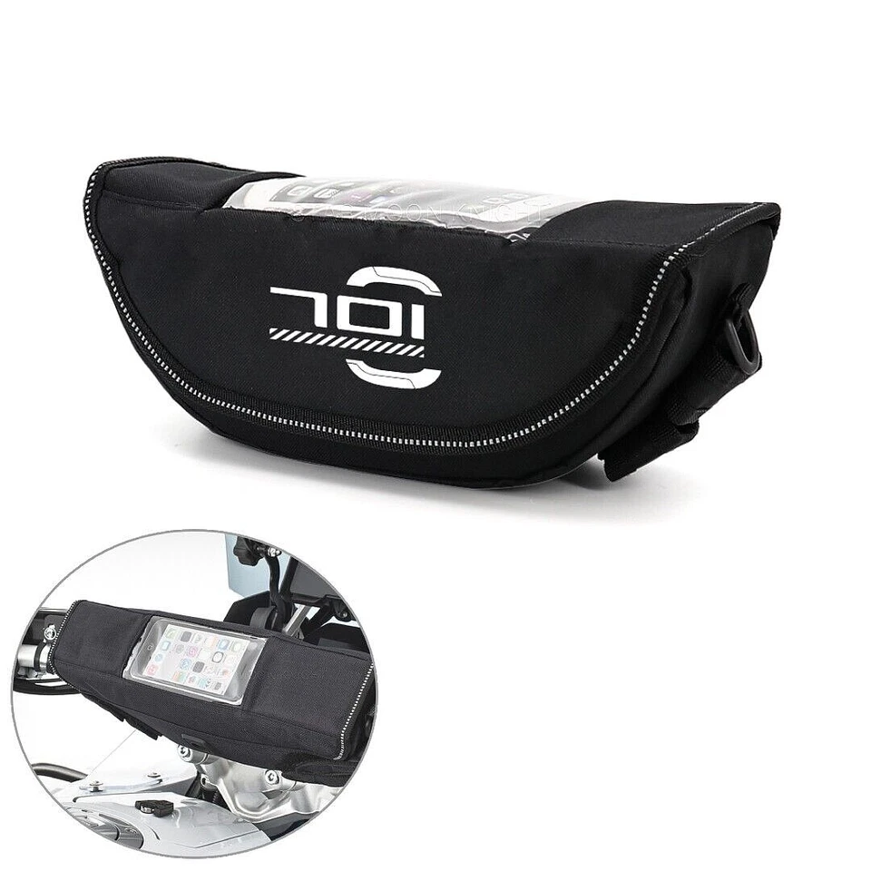 2024 Handlebar Tool Bag Case Waterproof Pouch For Husqvarna 701 Supermoto Enduro Foto 1 de 4