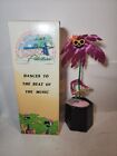 Gemmy The Original Dancing Palm Tree Pink In Working Condition Item VG+