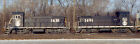 Oryginalna zjeżdżalnia kolejowa: Illinois Central SW14 1438 i 1491 (widok z 2005 roku)