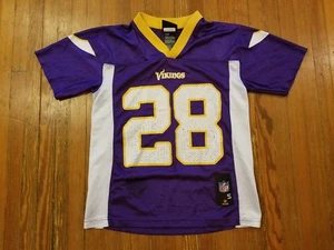 Minnesota Vikings Adrian Peterson lila NFL Trikot Jungen Größe S (8) - Bild 1 von 4