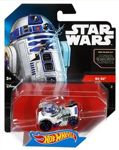 HOT WHEELS STAR WARS: THE FORCE AWAKENS DROID R2-D2 PERSONAJE COCHE 2 - Imagen 1 de 9