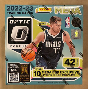Panini 2022-23 Donruss Optic NBA Basketball Mega Box Blaster Hyper Pink New