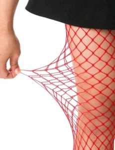 1 Pair Solid Hollow Out Plain Pantyhose Mesh Fishnet High Stockings Tights - Picture 1 of 3