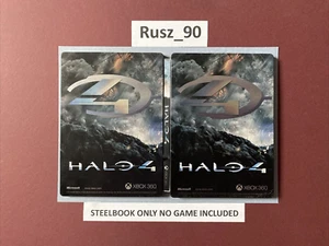 STEELBOOK ONLY Halo 4 Xbox 360 Limited Edition Variant RARE ACCEPTABLE COND - Picture 1 of 19