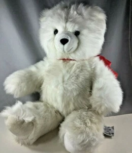 Peluche morbido soffice orso bianco Russ alto 20" nuovo - Foto 1 di 5