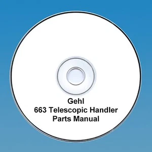 GEHL 663 Telescopic Handler Parts Manual - Picture 1 of 3