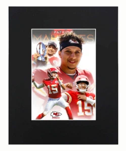 Estampado de fútbol americano Patrick Mahomes II Kansas City Chiefs Super Bowl Champions 11x14 - Imagen 1 de 3