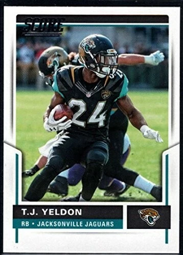 T.J. Yeldon Jacksonville Jaguars Panini Score 2017 - Image 1 of 1