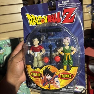 Dragon Ball Z Krillin / Trunks Figuren 2er Pack, Irwin Toy 2000 selten - Bild 1 von 6