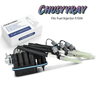 Juego de inyectores de combustible para Chevrolet C2500 Suburban V8 1996-1999 5,7 L FJ504 93441235 Foto 1 de 4
