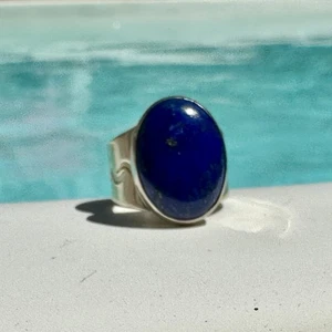 Southwestern Jay King DTR Sterling Silver 925 Desert Rose Trading Lapis Ring - Picture 1 of 14