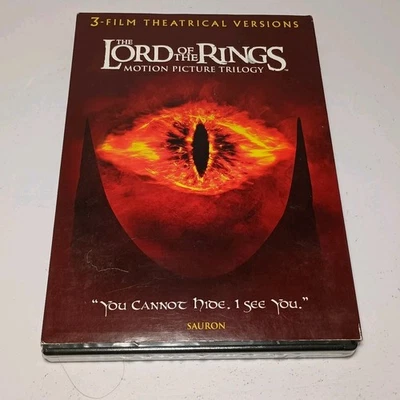 Lord Of The Rings Trilogy 3-Film Collection DVD 2012 New Sealed W/ Slipcover  - Image 1 of 4
