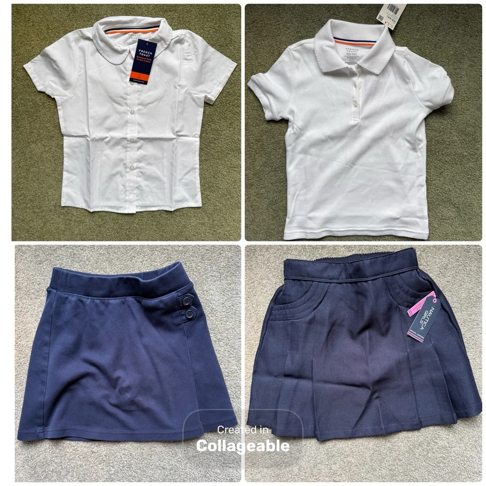 Paquete de uniforme para niñas talla 6 Foto 1 de 4