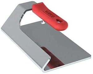 Winco SWS-74, 4L x 7-1/2W-Inch 2 lbs Stainless Steel Steak Weight with Silicone - Picture 1 of 3