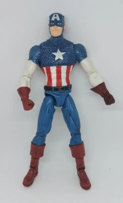 Marvel Diamond Select CAPTAIN AMERICA 7.5 in Action Figure ~ Disney Store ~ 2012 - Image 1 of 4