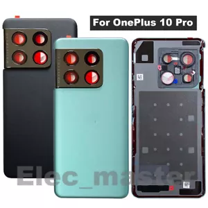 For OnePlus 10 Pro Original Battery Cover Back Door Rear Glass Housing +Camera - Picture 1 of 6