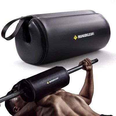 Hip Thrust Pad for Barbell 3.5" Thick Leather Olympic Barbell Pad for Bench Pres - Image 1 of 4