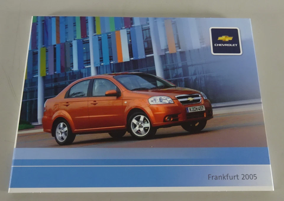 Presseinformation Su CD Der Iaa 2005 Con Chevrolet Aveo / Nubira / Lacetti Ecc. - Immagine 1 di 3
