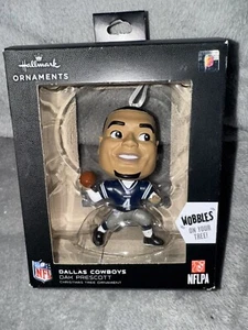 DAK PRESCOTT DALLAS COWBOYS HALLMARK 2022 CHRISTMAS TREE ORNAMENT WOBBLES NFL - Picture 1 of 6