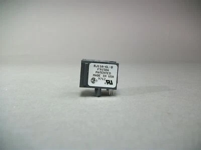 Corcom RJ11A-6L-B Case of 100 TE Connector Free Shipping - New - Image 1 of 4