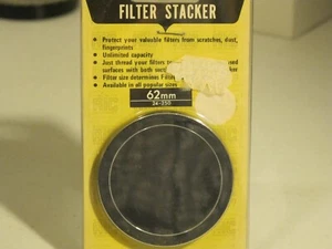 62mm Filter Stacker caps All Metal Soligor #62m-dnq - Picture 1 of 2