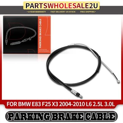 Cable de freno de estacionamiento trasero derecho derecho para BMW X3 2004 2005 2006-2010 L6 2,5 L 3,0 L Foto 1 de 4