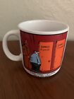The Far Side Gary Larson Coffee Cup Mug 1985 Damned If You Do Don't Devil Hell