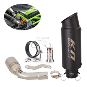 Sistema deslizante tubo medio silenciador de escape negro para Benelli TNT 135 125 2017-2023 - Imagen 1 de 12