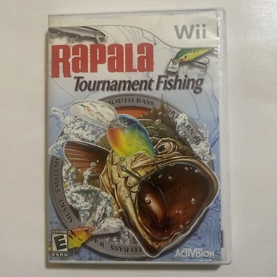 Rapala Tournament Fishing Nintendo Wii 2006 CIB ~ Complete With Manual ~ Tested - Image 1 of 4