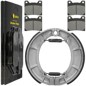Front Brake Pads & Rear Brake Shoes for Yamaha XJ700 XJ700X Maxim X 1985 1986 - Picture 1 of 7