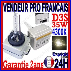 AMPOULE D3S AU XENON 35W KIT HID 12V LAMPE RECHANGE D ORIGINE FEU PHARE 4300K - Picture 1 of 3