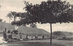 SAO TOME - Train (narrow gauge, Decauville ?) used on a farm - Publ. Governo - Picture 1 of 2