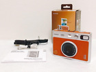 Instax Mini Evo Fujifilm Instant Camera Brown Cheki Hybrid Free Shipping Japan