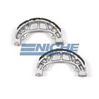 Front Grooved Brake Shoes For Honda ATC 200 ATC200 ES Big Red 1984