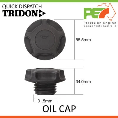 TRIDON Oil Cap For Honda Accord CL, CM - Incl. Euro 2.4L, 3.0L K24A4, J30A4 - Image 1 of 4