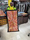 LOUISE NUMINA NAPANANKA Aboriginal Artist BUSH MEDICINE LEAVES  68x144cm