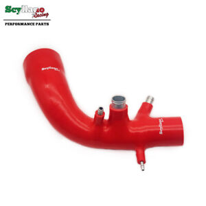 Red Silicone Intake Hose For Fiat Grande Punto Airbox To Turbo Hose Replacement