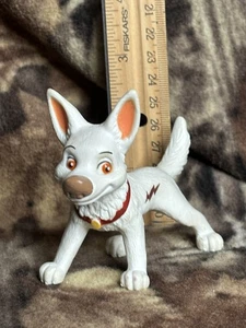 Disney Bolt Movie Dog 3" Figure Cake Topper Decopac 2008 Rare Hard To Find - Picture 1 of 7