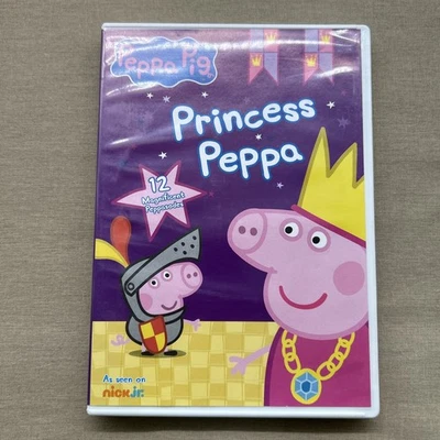 Peppa Pig: Princess Peppa (DVD 2017 12 Eps) Nick Jr. Preschool Animated Series + - Image 1 of 4